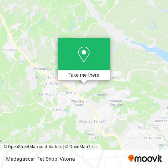 Madagascar Pet Shop map