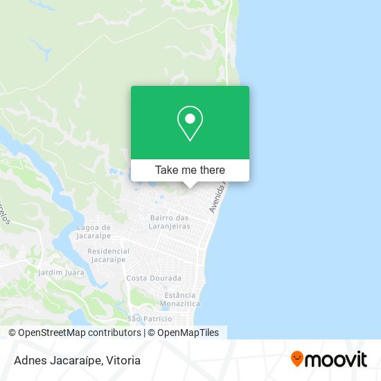Adnes Jacaraípe map