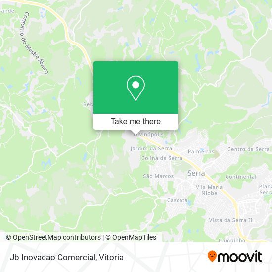 Jb Inovacao Comercial map