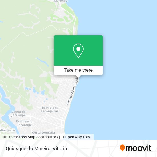 Quiosque do Mineiro map