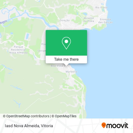 Iasd Nova Almeida map