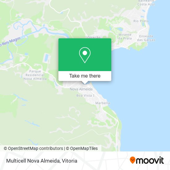 Multicell Nova Almeida map