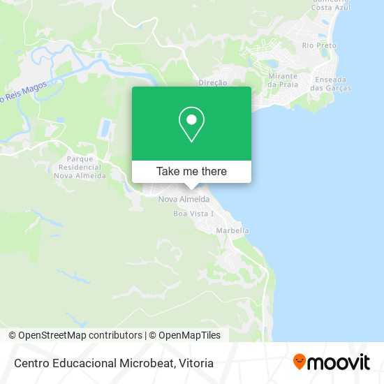 Centro Educacional Microbeat map