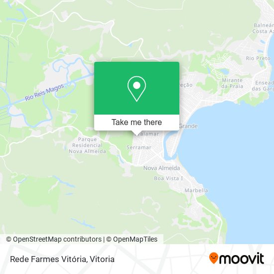 Rede Farmes Vitória map