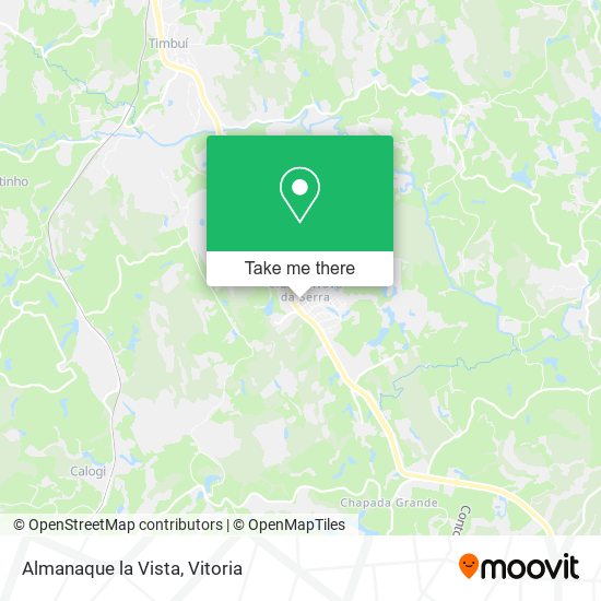 Almanaque la Vista map