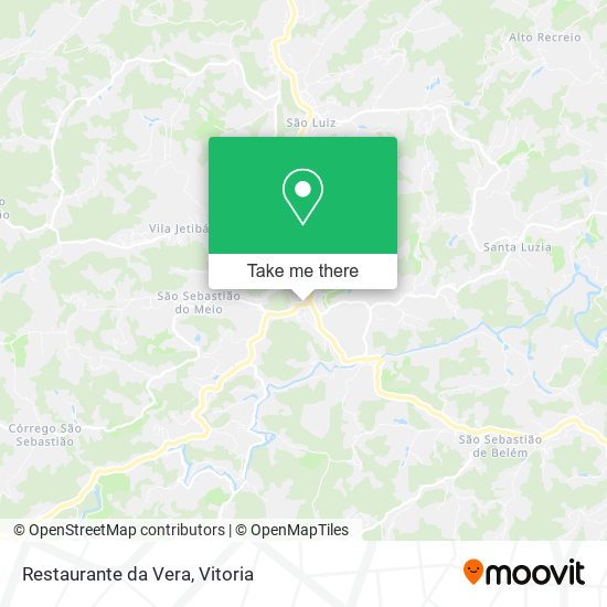 Restaurante da Vera map