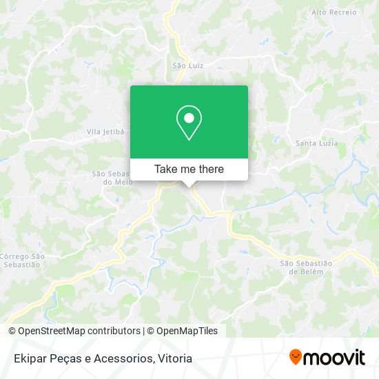 Ekipar Peças e Acessorios map