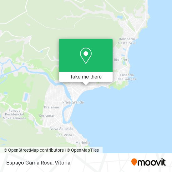 Espaço Gama Rosa map