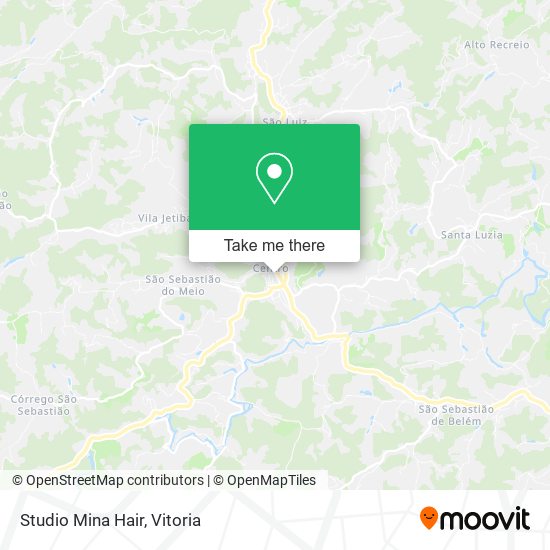 Studio Mina Hair map