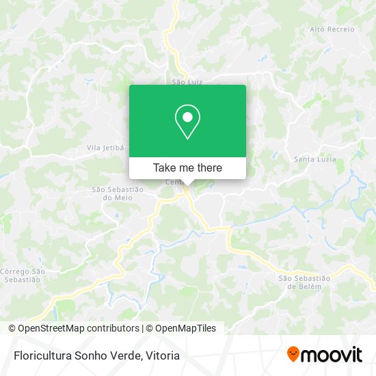 Floricultura Sonho Verde map