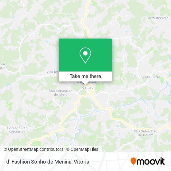d' Fashion Sonho de Menina map