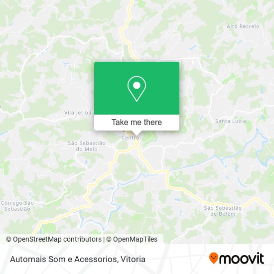 Automais Som e Acessorios map