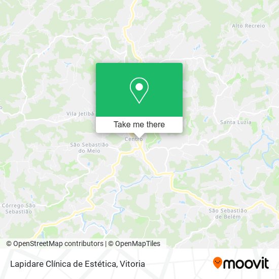 Lapidare Clínica de Estética map