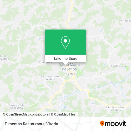 Pimentas Restaurante map