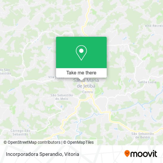 Incorporadora Sperandio map