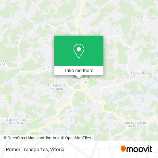 Pomer Transportes map