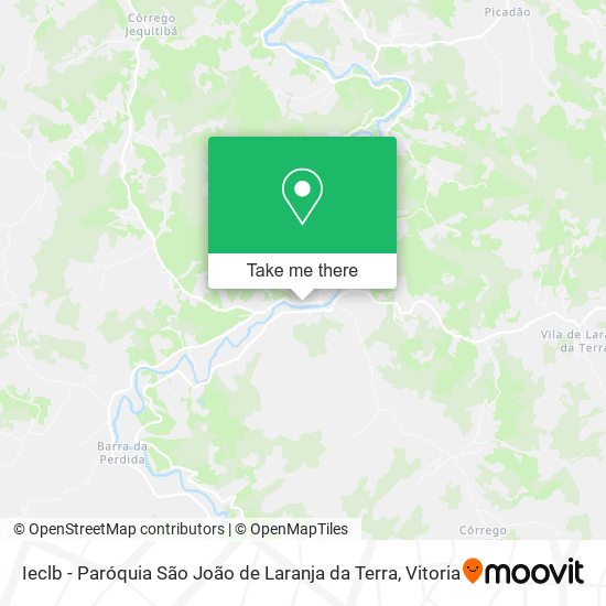 Ieclb - Paróquia São João de Laranja da Terra map