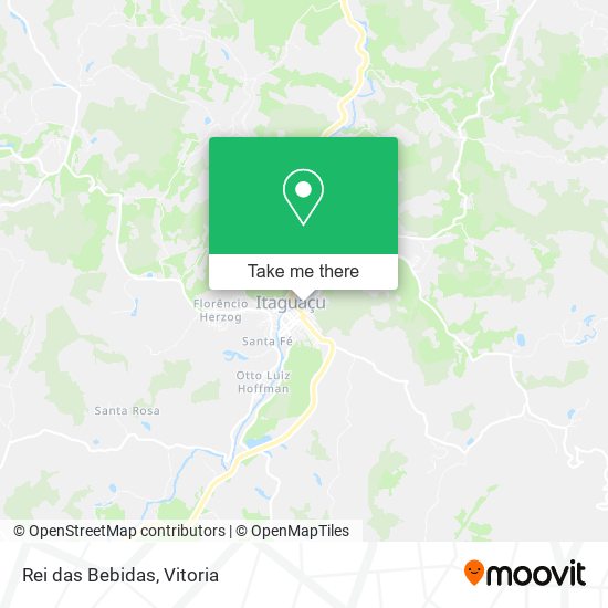 Rei das Bebidas map