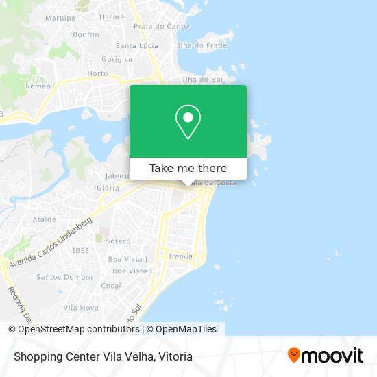 Shopping Center Vila Velha map