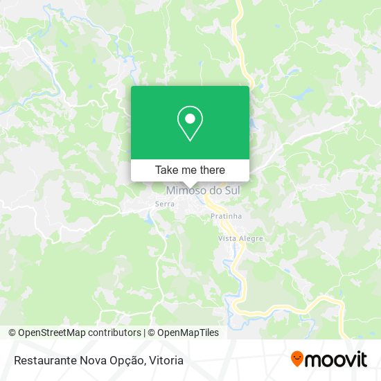 Restaurante Nova Opção map