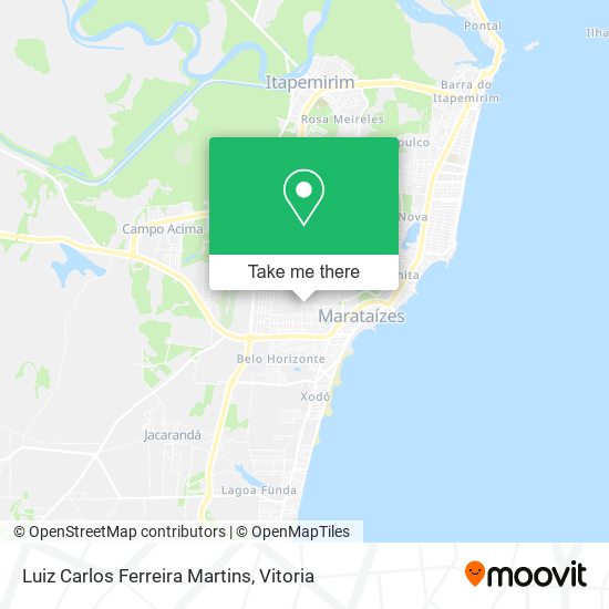 Luiz Carlos Ferreira Martins map