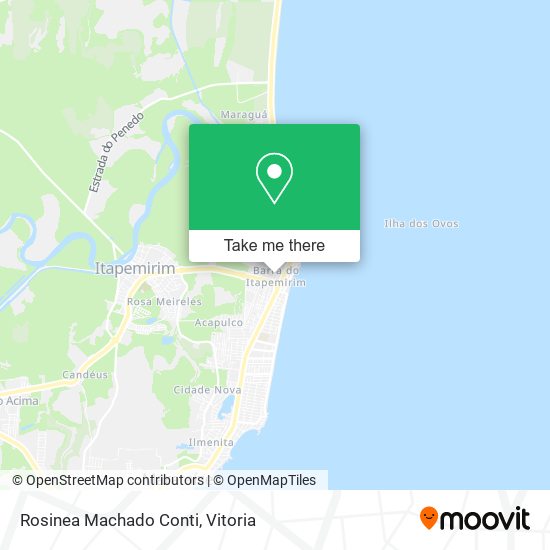 Rosinea Machado Conti map