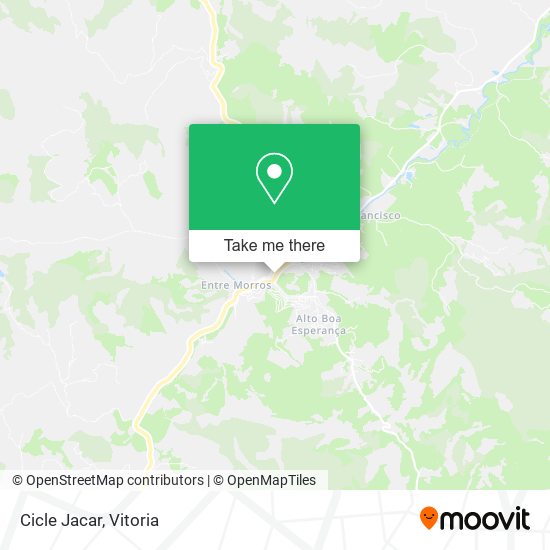 Cicle Jacar map