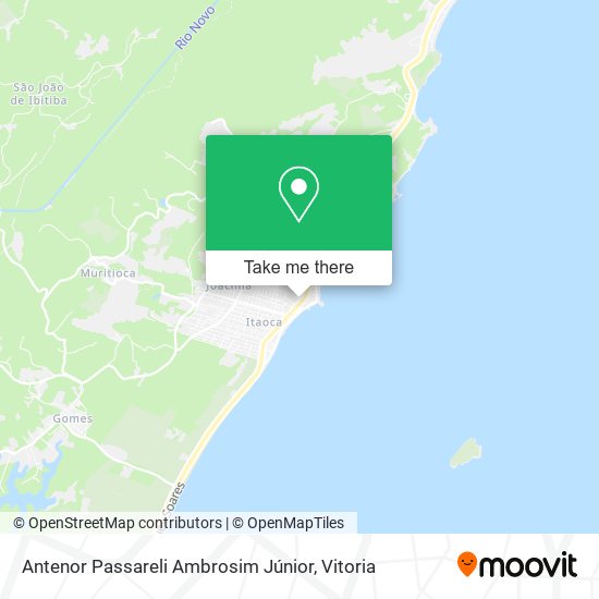 Antenor Passareli Ambrosim Júnior map