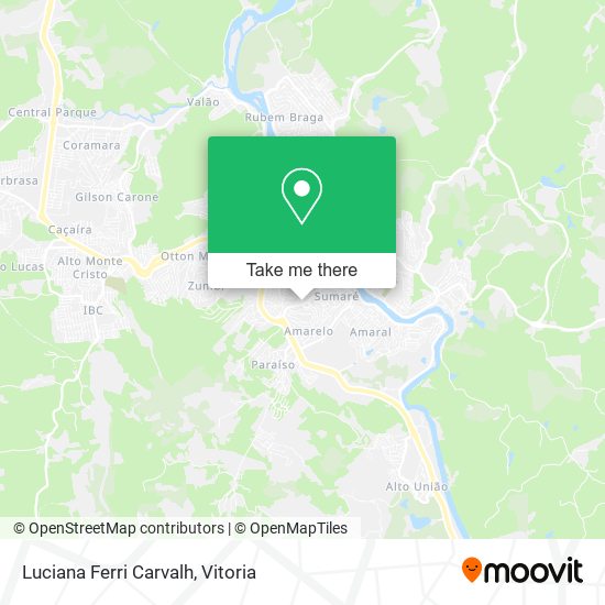 Luciana Ferri Carvalh map