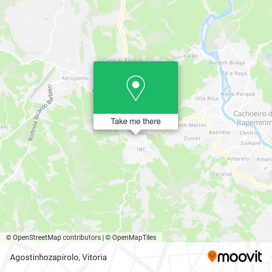 Agostinhozapirolo map
