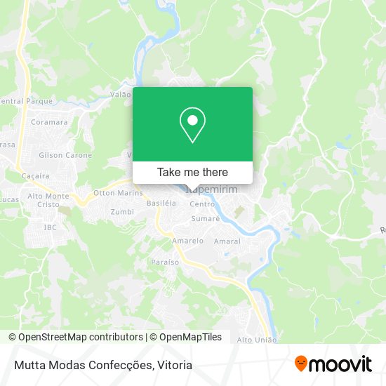 Mutta Modas Confecções map
