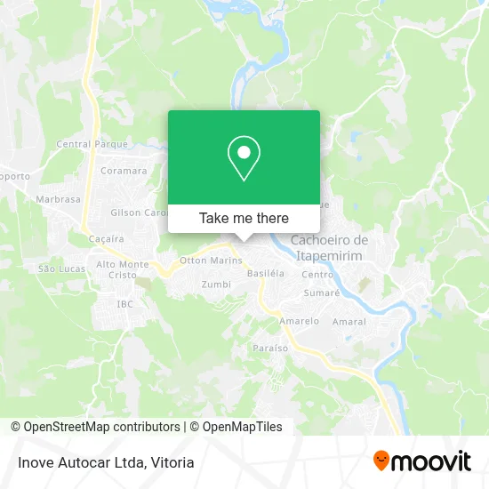 Inove Autocar Ltda map