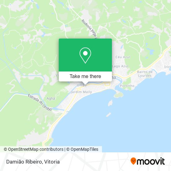Damião Ribeiro map