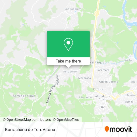 Borracharia do Ton map