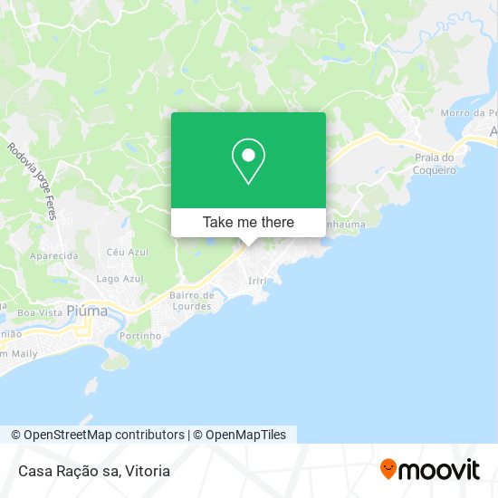 Casa Ração sa map