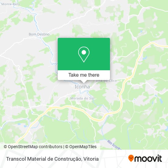 Transcol Material de Construção map