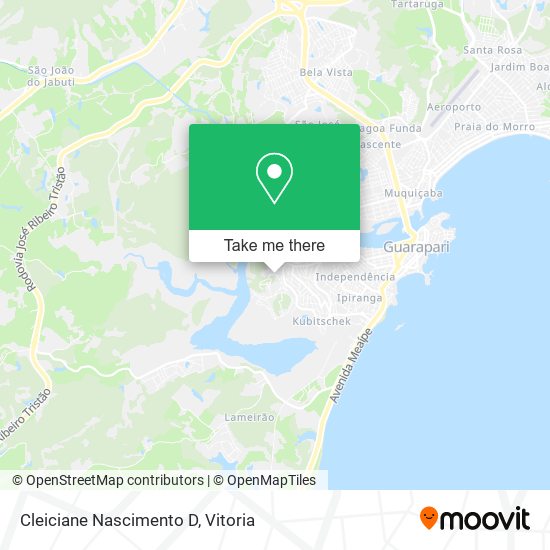 Cleiciane Nascimento D map