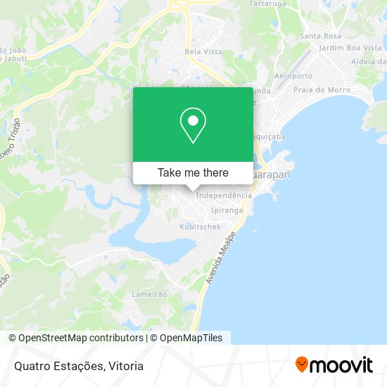Quatro Estações map