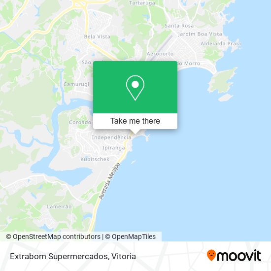Extrabom Supermercados map