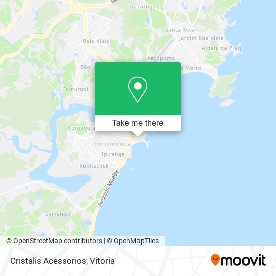Cristalis Acessorios map