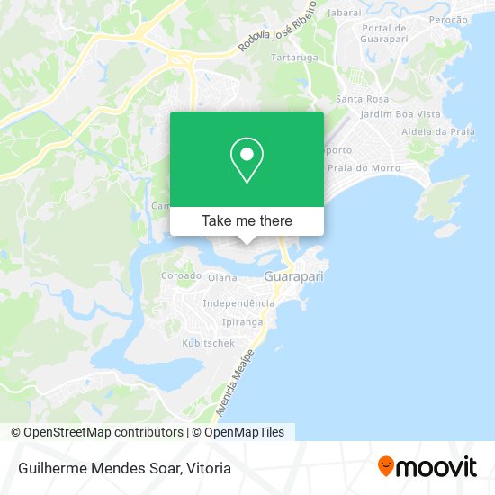 Guilherme Mendes Soar map