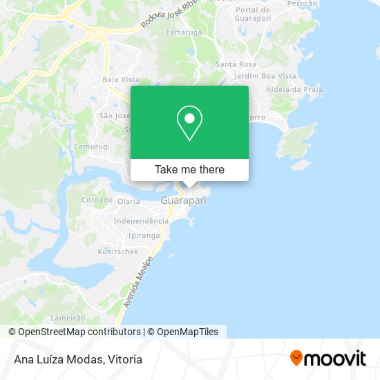 Ana Luíza Modas map
