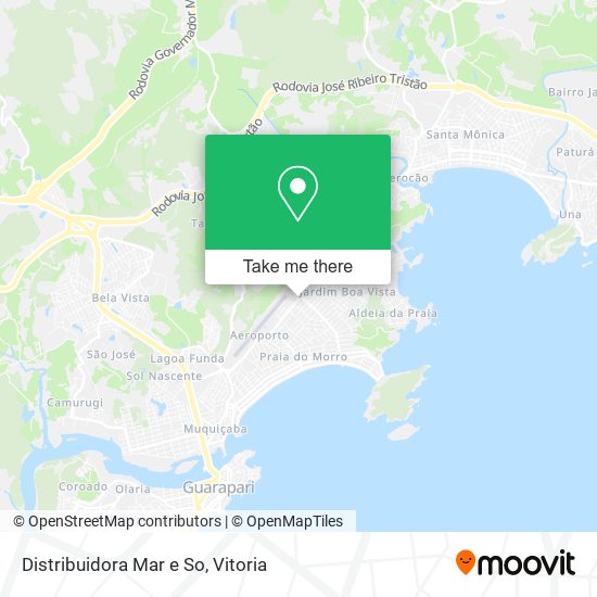 Distribuidora Mar e So map