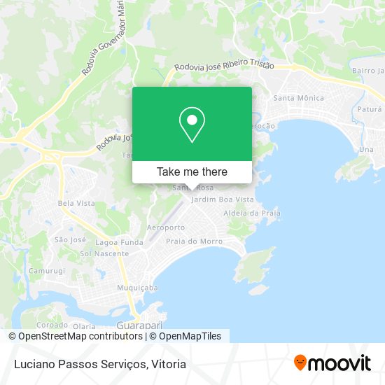 Luciano Passos Serviços map