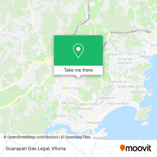 Guarapari Gas Legal map