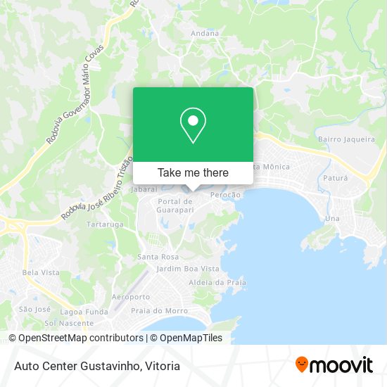 Auto Center Gustavinho map