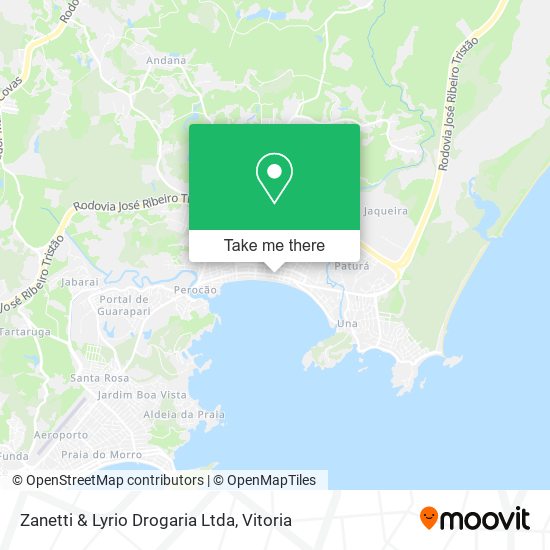 Zanetti & Lyrio Drogaria Ltda map