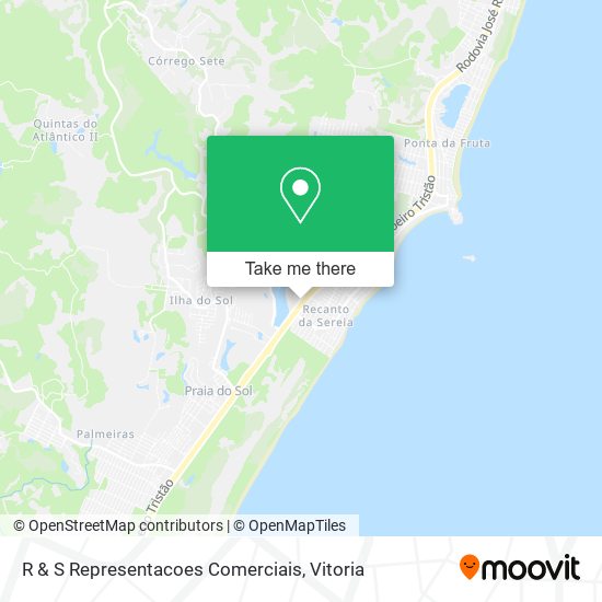 R & S Representacoes Comerciais map