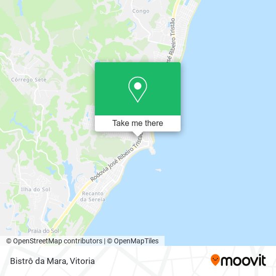 Bistrô da Mara map