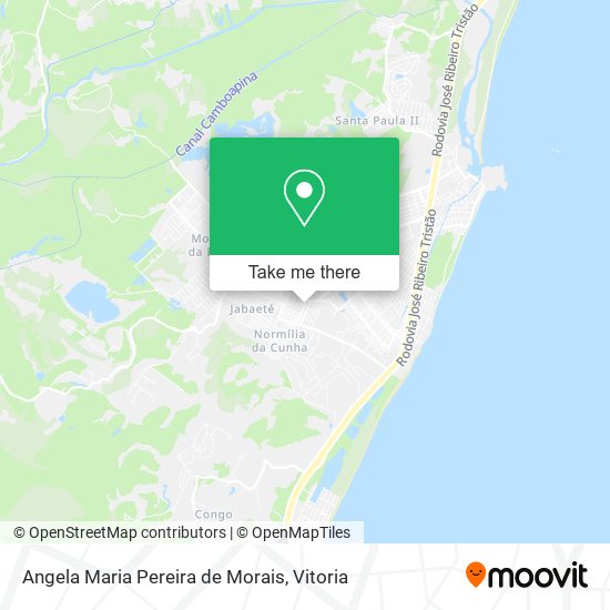 Angela Maria Pereira de Morais map